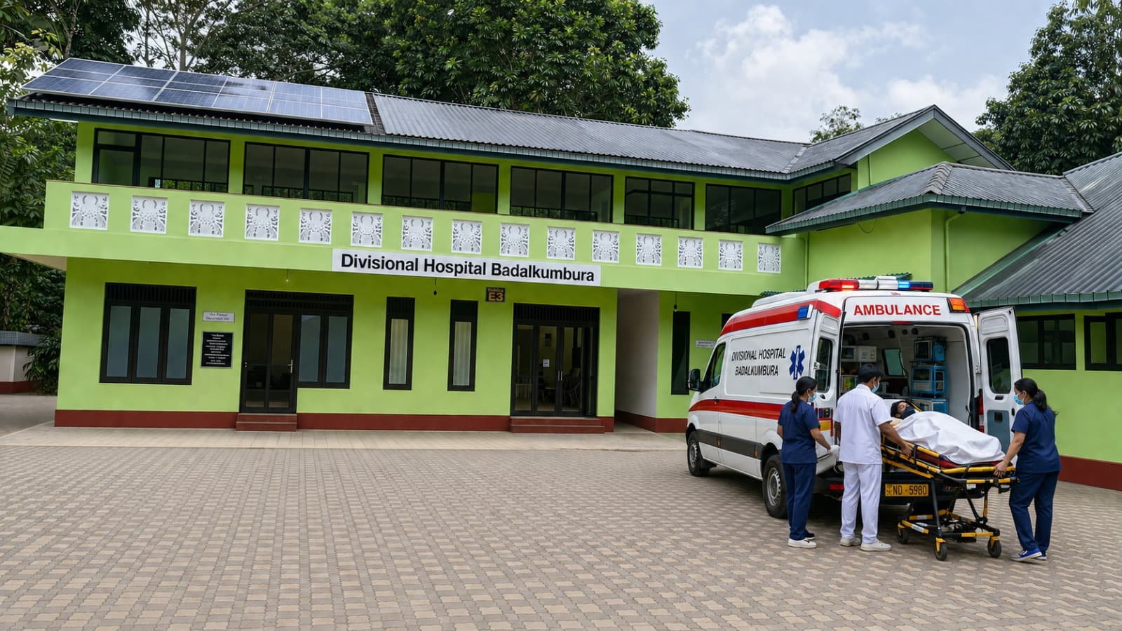 බඩල්කුඹුර ප්‍රාදේශීය රෝහල් ගොඩනැගිල්ල